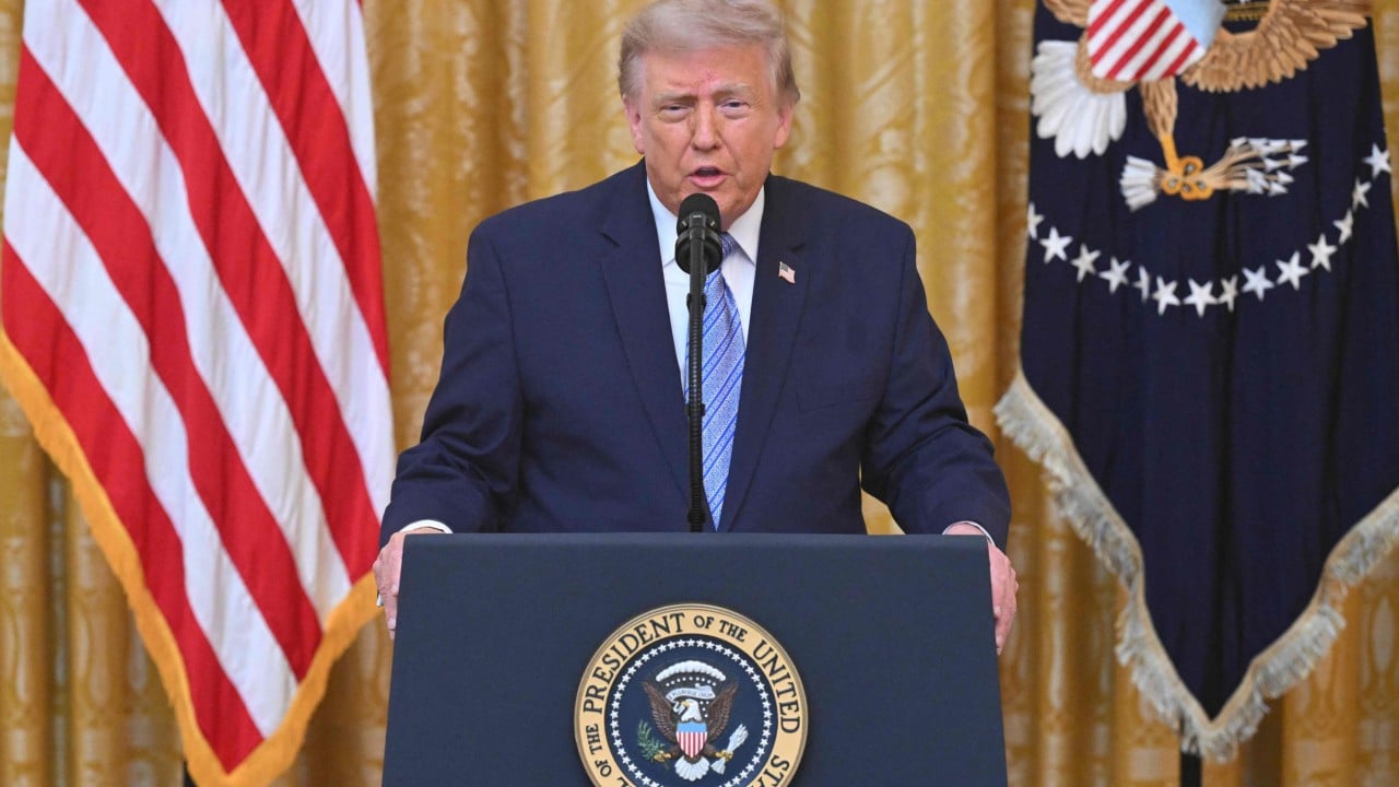 Trump ends national address with focus on Chinese interference in US election data