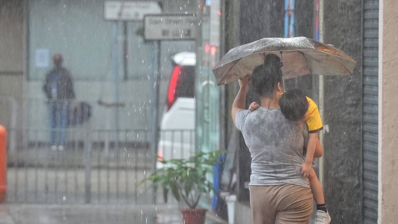 Hong Kong issues amber rainstorm warning, tells public to brace for possible floods