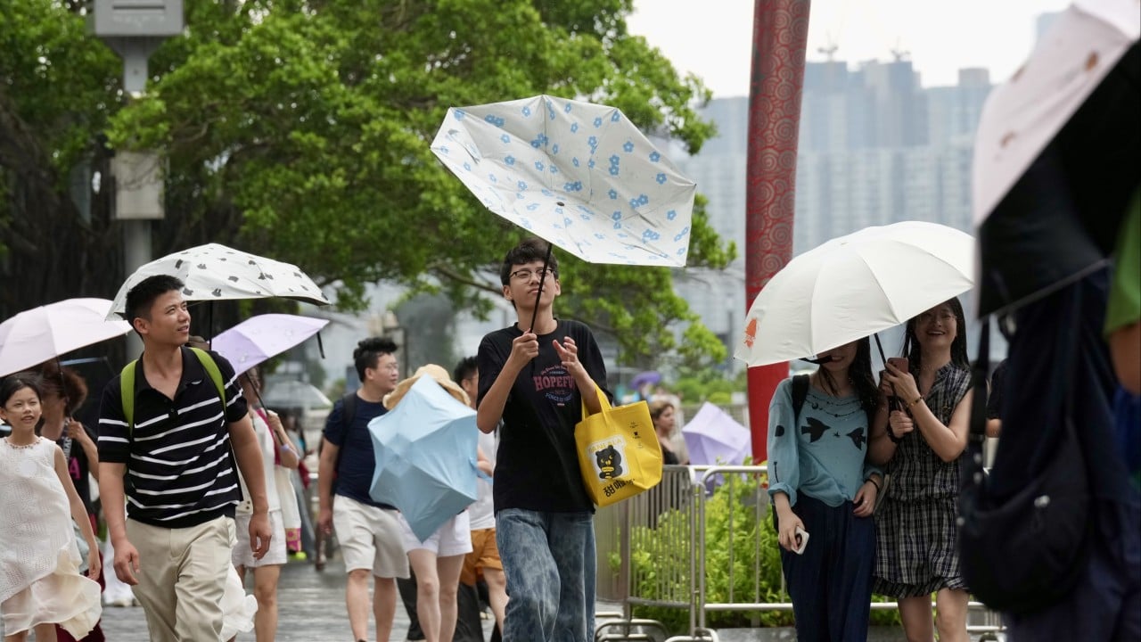 Squally thunderstorms set to hit parts of Hong Kong within hours