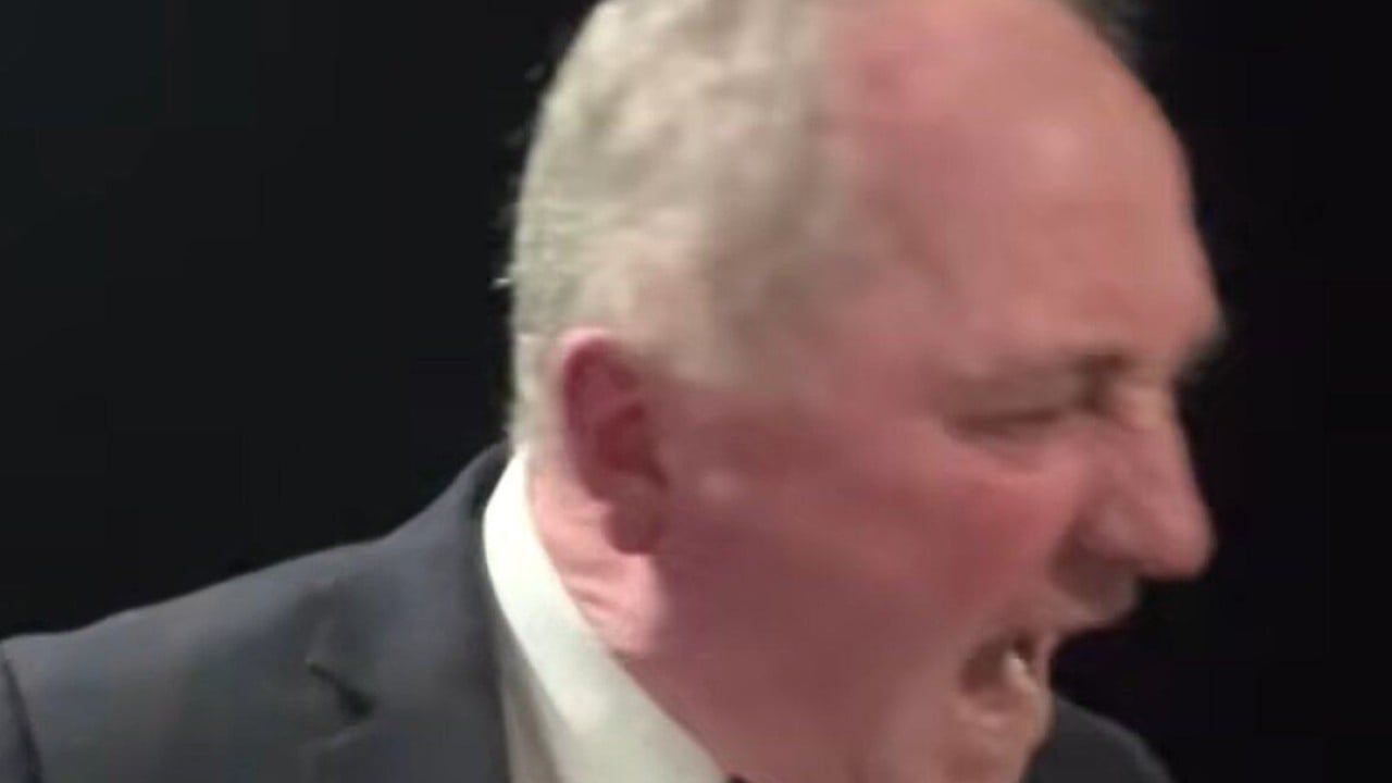 Australian politician barks ‘sit down’ at dog during live interview