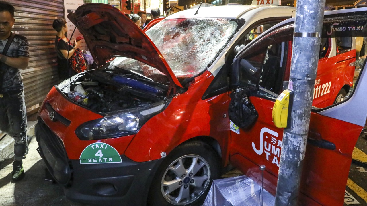 Hong Kong clerk says normal life ‘ended’ after taxi hit her during 2019 protest