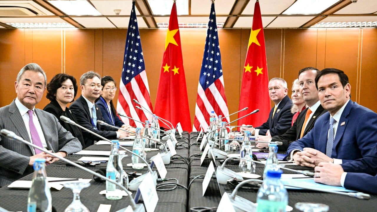 Wang Yi and Marco Rubio at Asean discuss Xi’s planned US visit, South China Sea clash