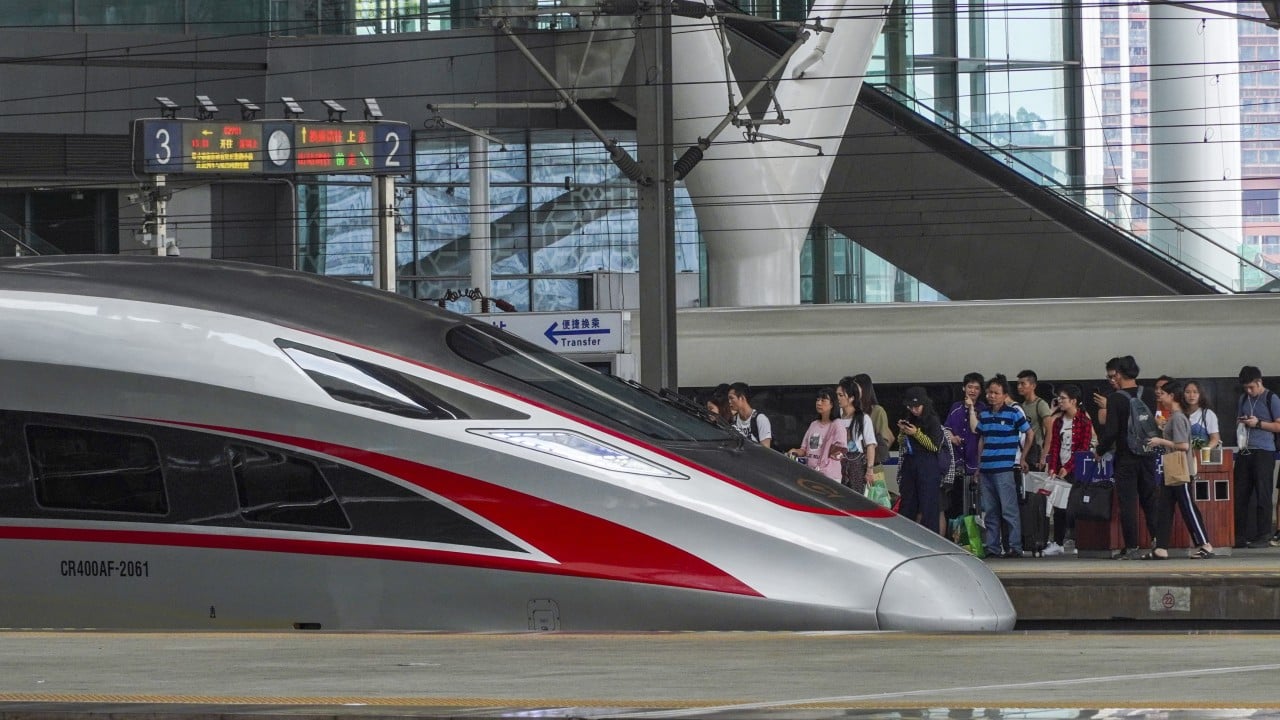 How will China’s new high-speed rail line connect Shenzhen, Guangzhou and Hong Kong?