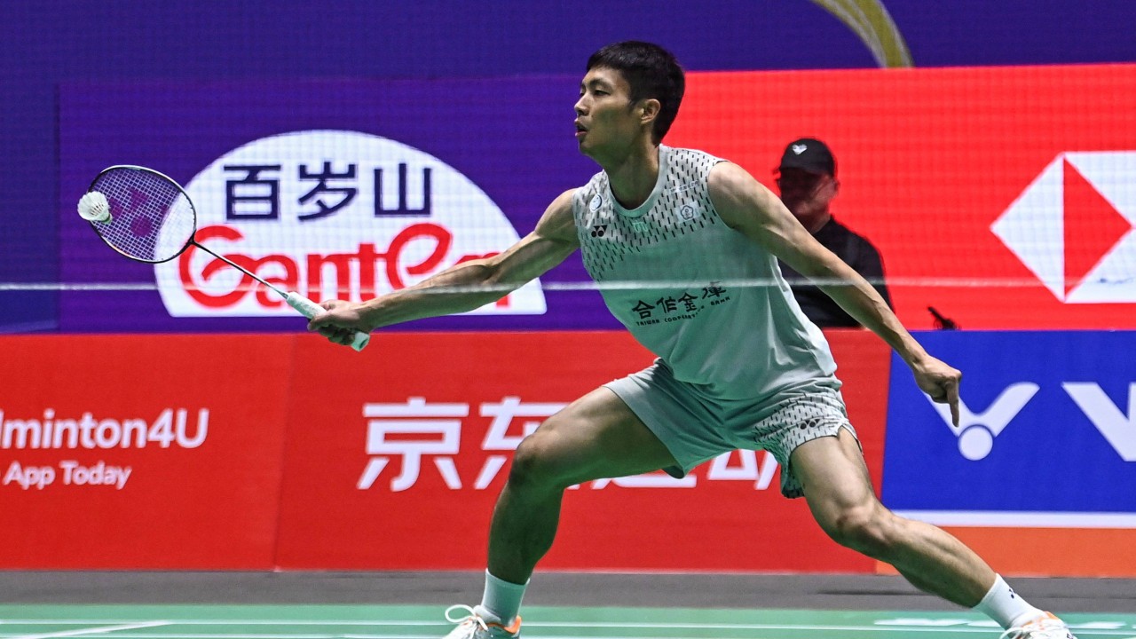 Chinese Taipei’s Chou Tien-chen becomes oldest Super 1000 winner at badminton’s China Open