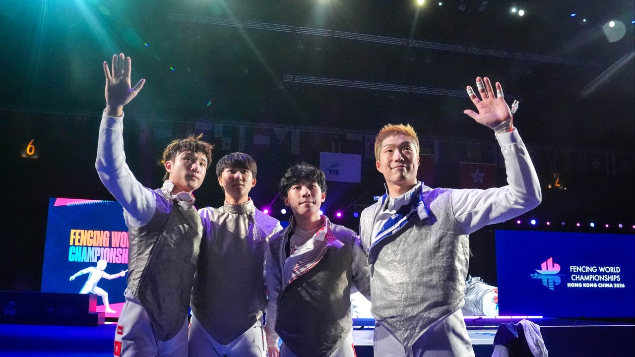 Hong Kong’s men claim historic foil team silver at Fencing World Championships