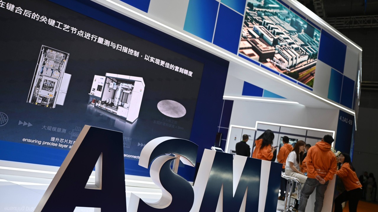 ASML shares drop on report China begins mass-producing immersion DUV lithography tools