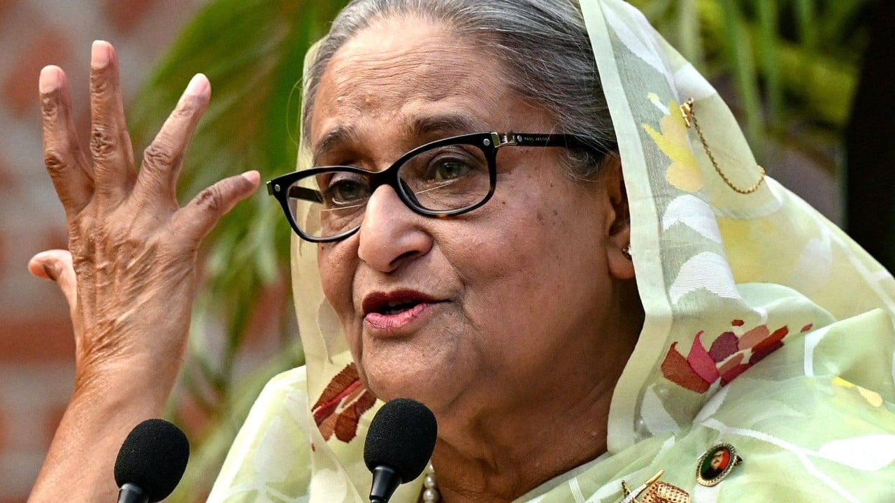 Bangladesh’s Sheikh Hasina vows to return despite believing she ‘may be killed’