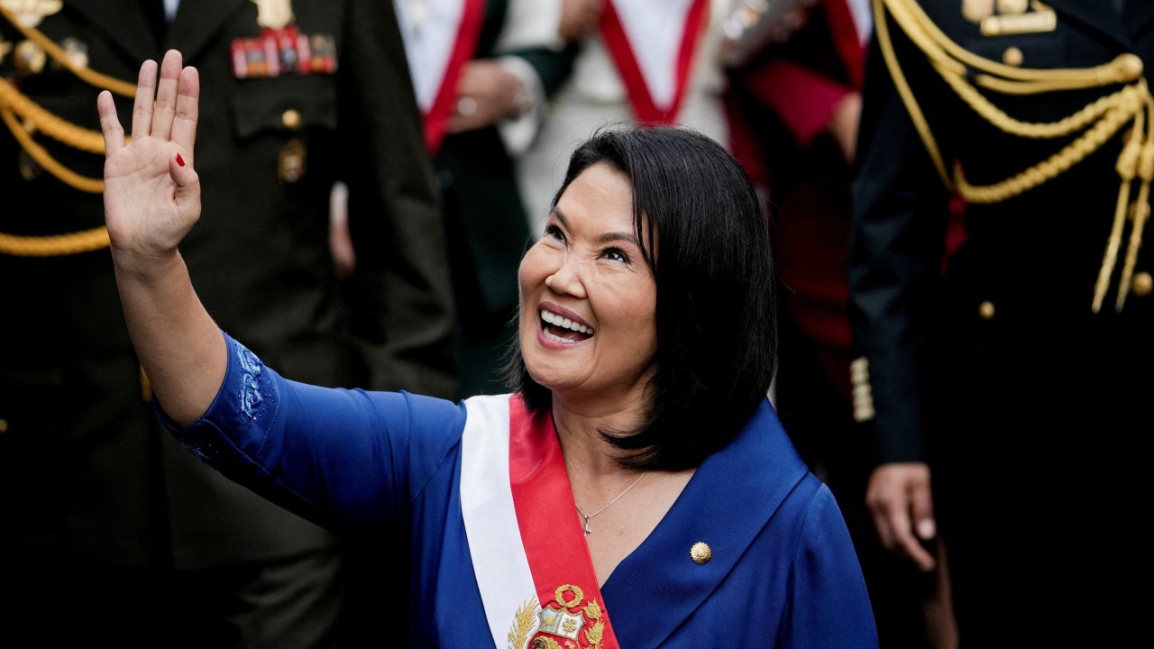 Keiko Fujimori sworn in as Peru’s president, vowing to stabilise nation