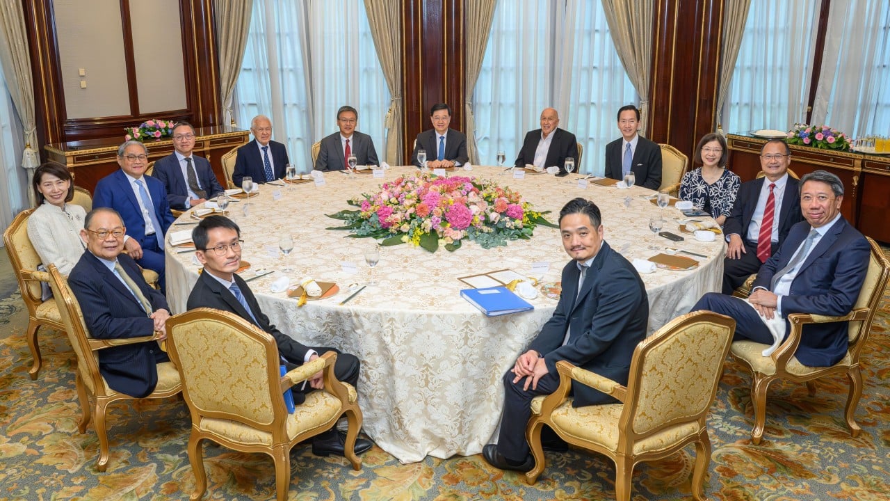 John Lee meets business and innovation leaders over Hong Kong’s first 5-year plan
