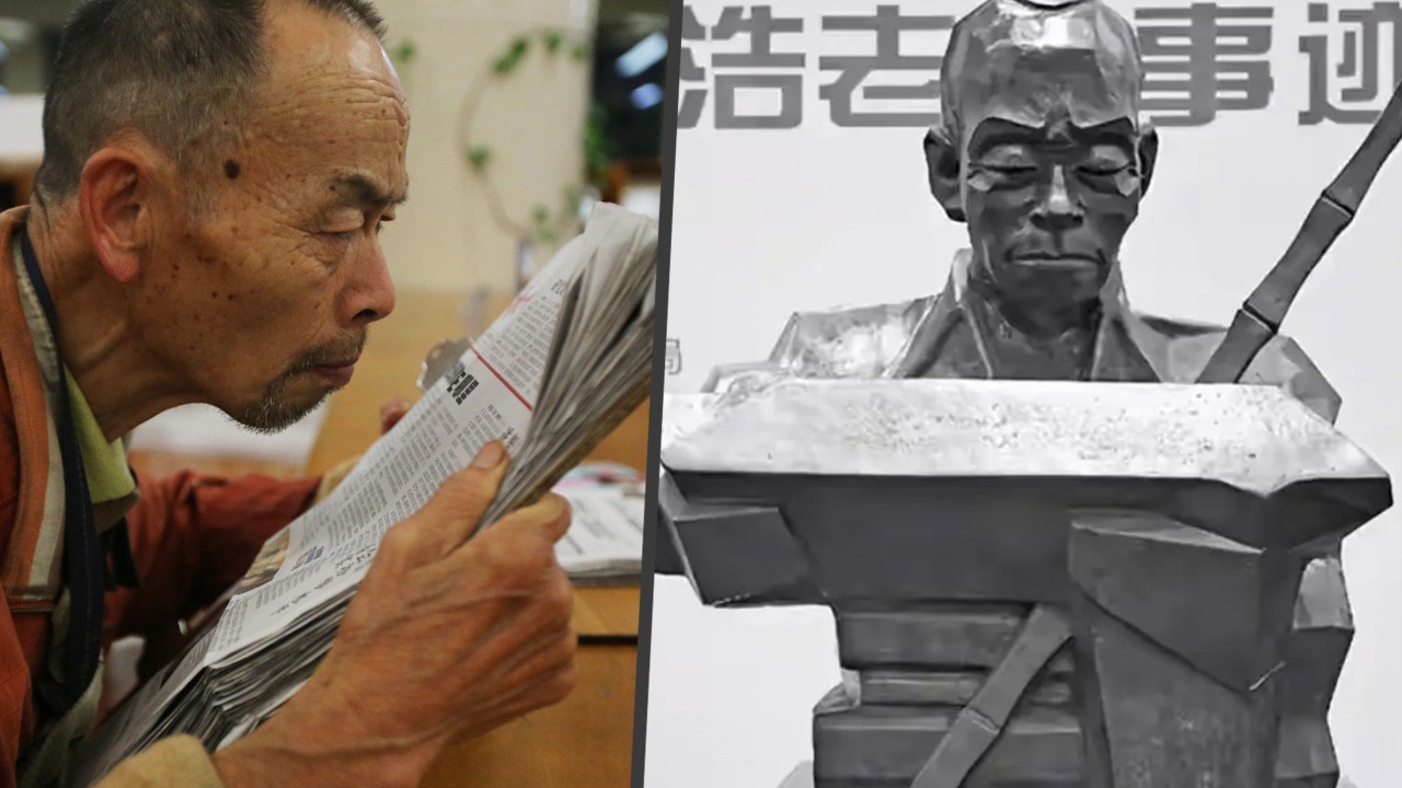 China ‘warmest library’ welcomes homeless, honours late regular with statue
