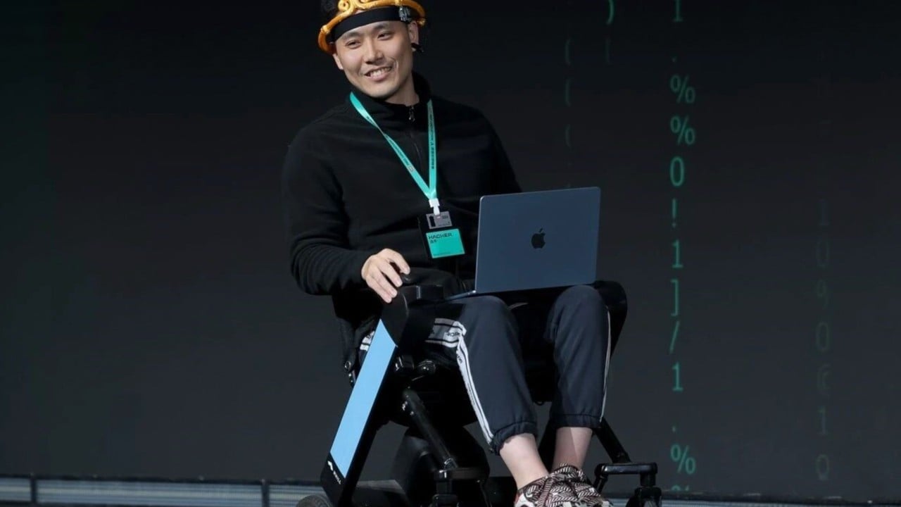 Paralysis inspires Chinese man to build mind-controlled wheelchair that wins top prize