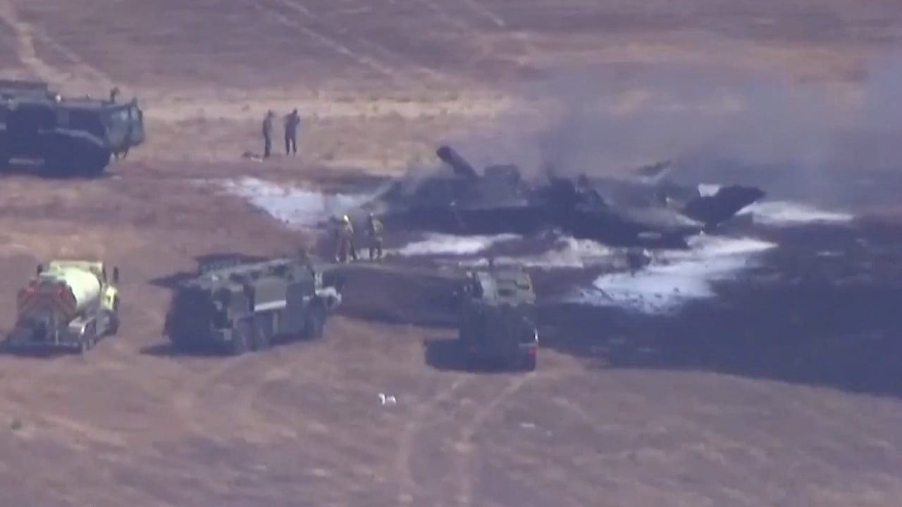 F-35B stealth fighter crashed in California, US Marine Corps says