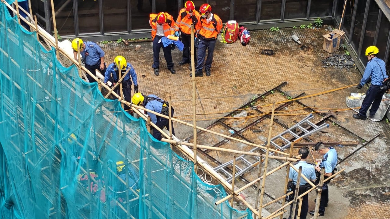 Safety manager dies after falling 10 floors at Hong Kong construction site