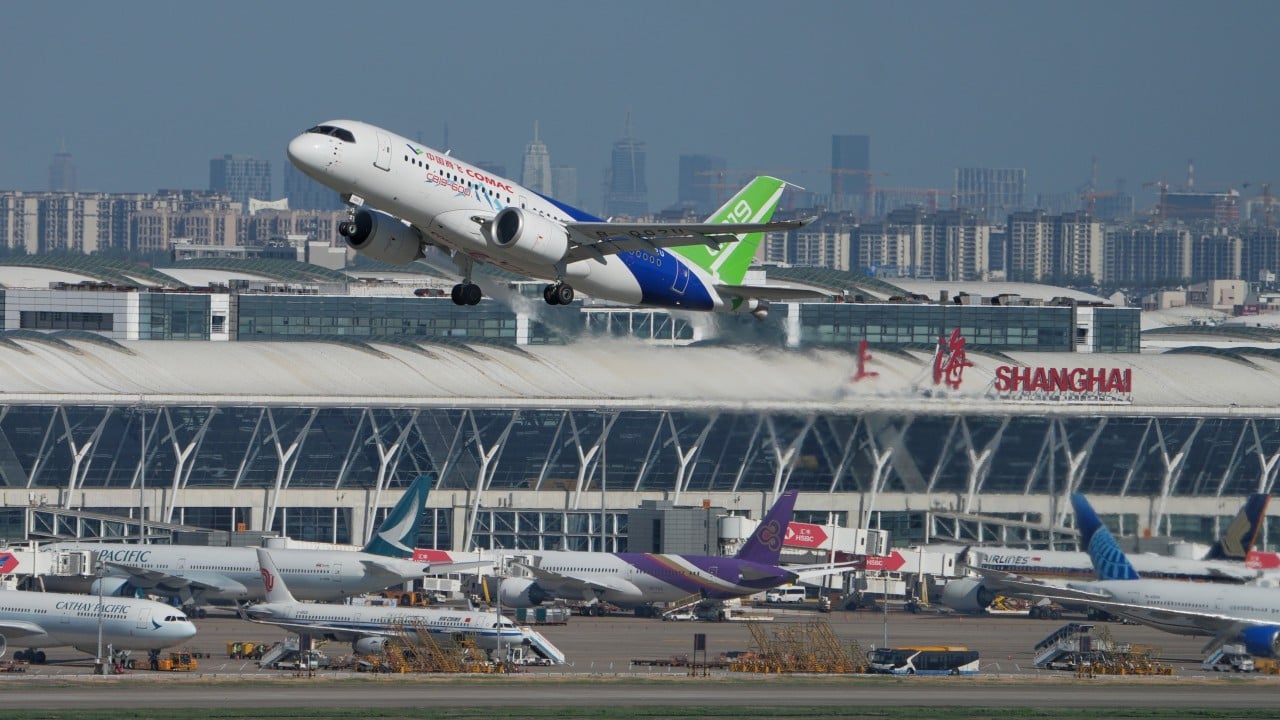 High-altitude variant of China’s C919 airliner completes first test flight in Shanghai