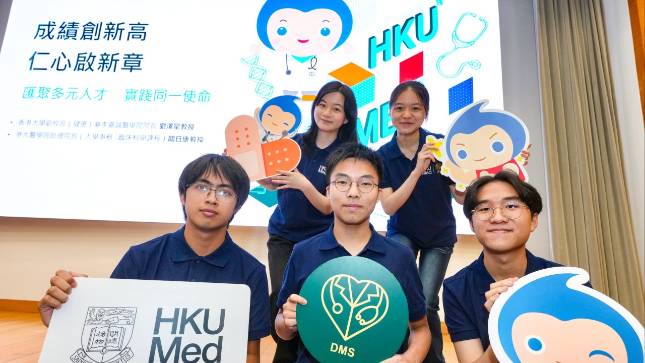 Saved as a baby, HKU medical newbie aims to pass on ‘hope and courage’ to society