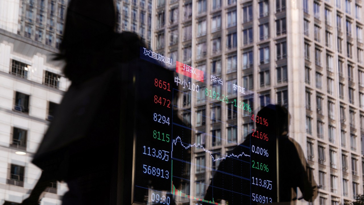 China’s stock market sees drop in new A-share, margin-trading accounts amid tech sell-off