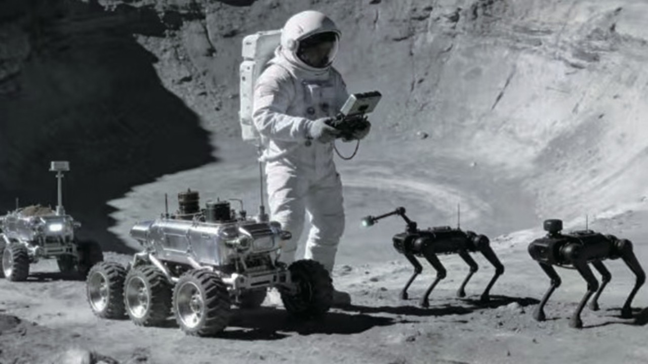 China’s lunar research station could be guarded by robot watchdogs, space scientists say