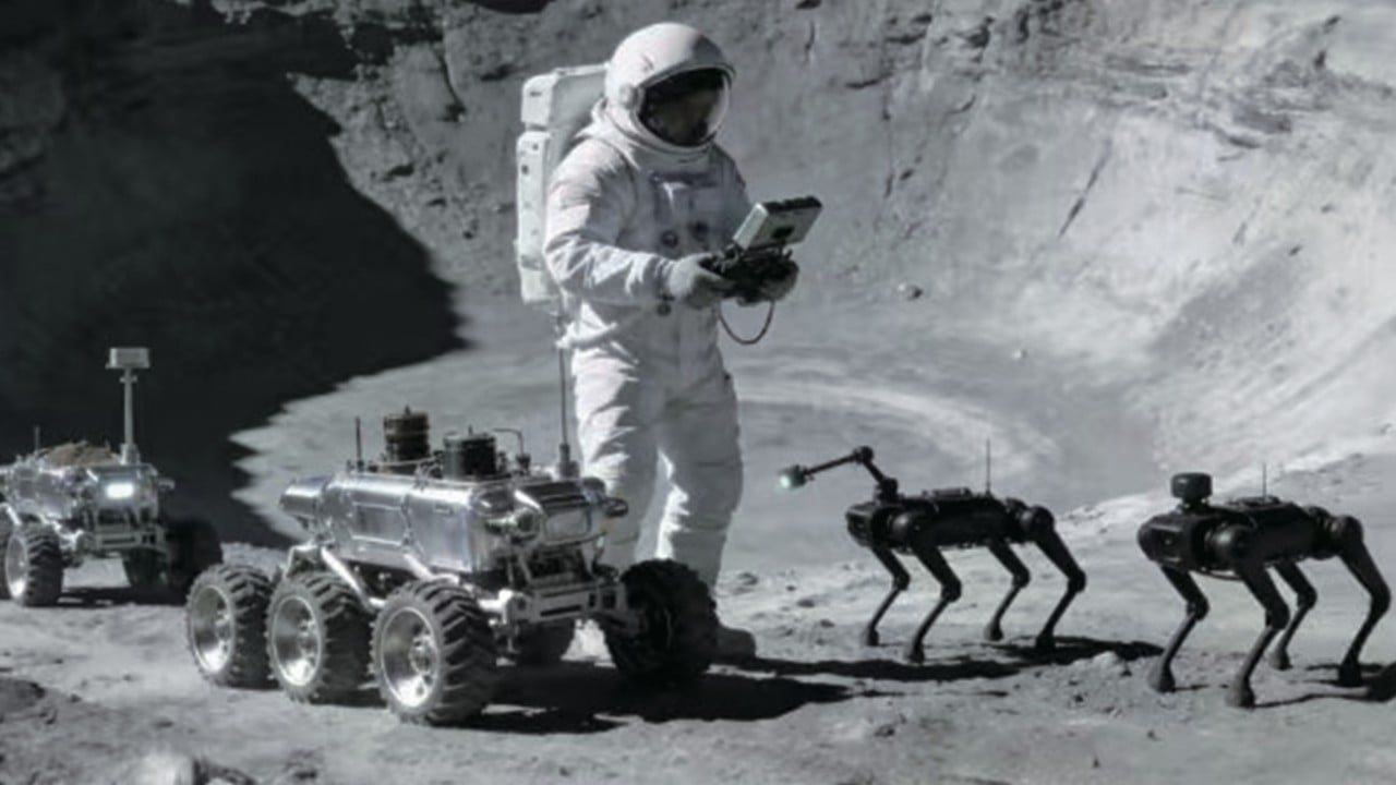 China’s lunar research station could be guarded by robot watchdogs, space scientists say