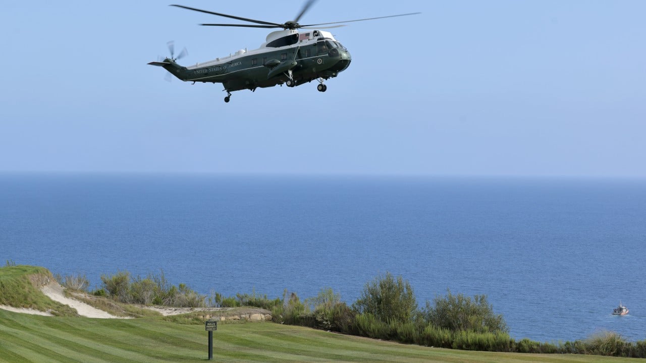 Helicopter with Trump on board came too close to passenger jet
