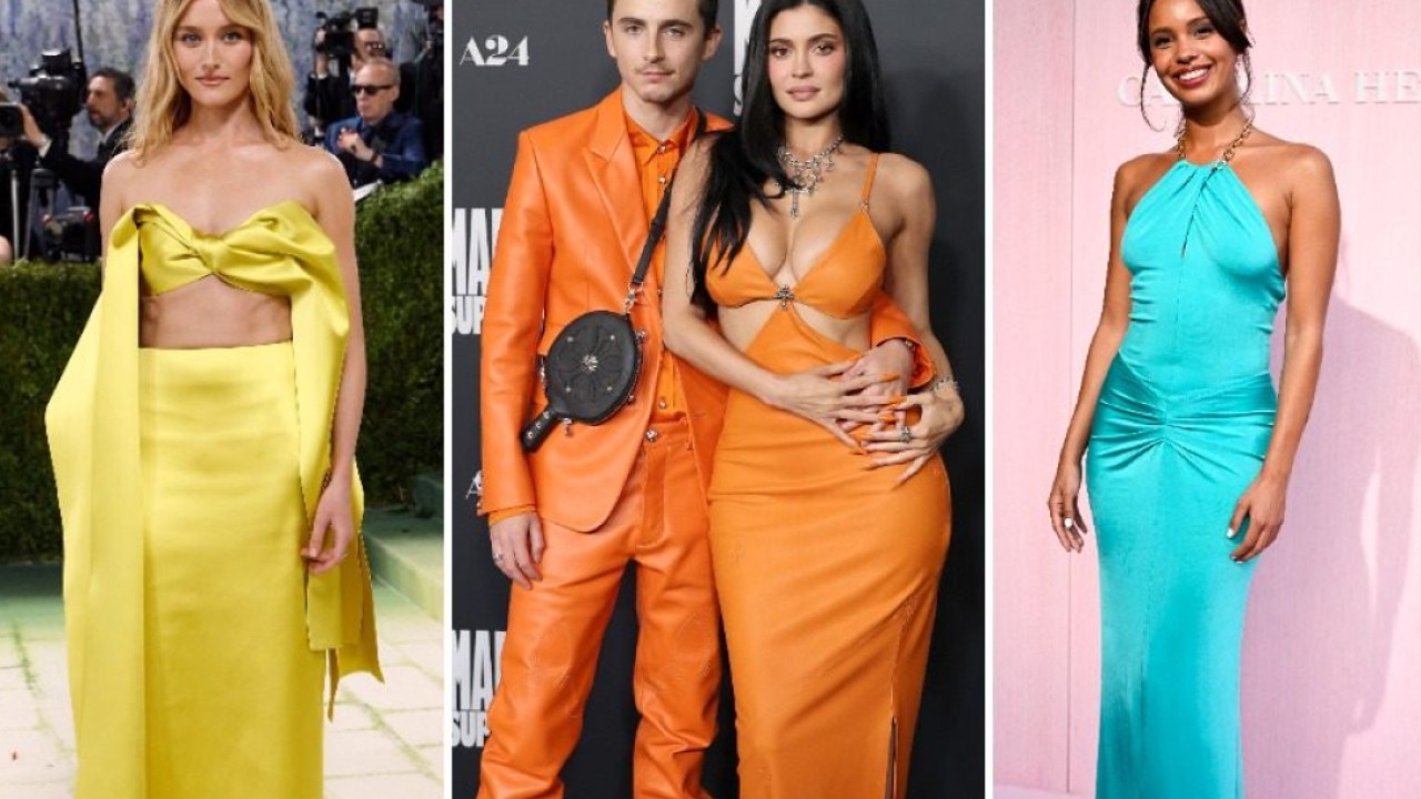 Goodbye butter yellow, hello turquoise. How to wear summer 2026’s hottest colours