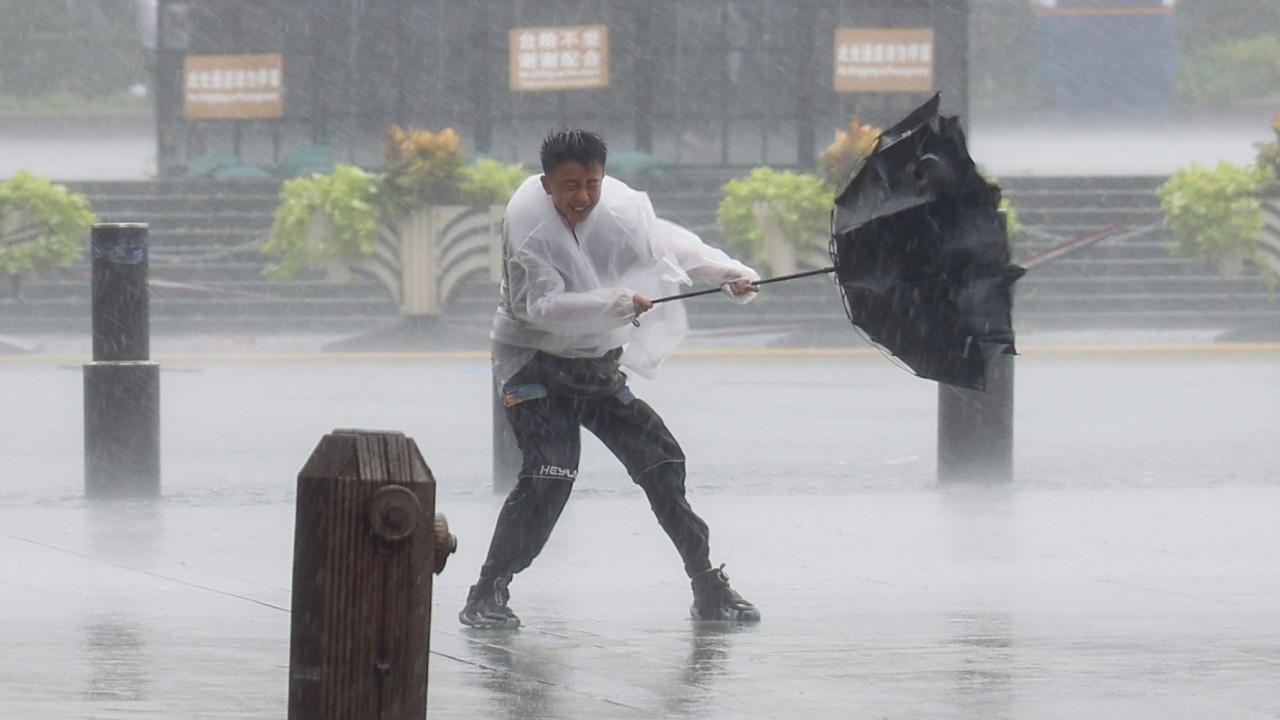 Red alert: Shanghai cancels 60% of flights as Typhoon Dolphin closes in
