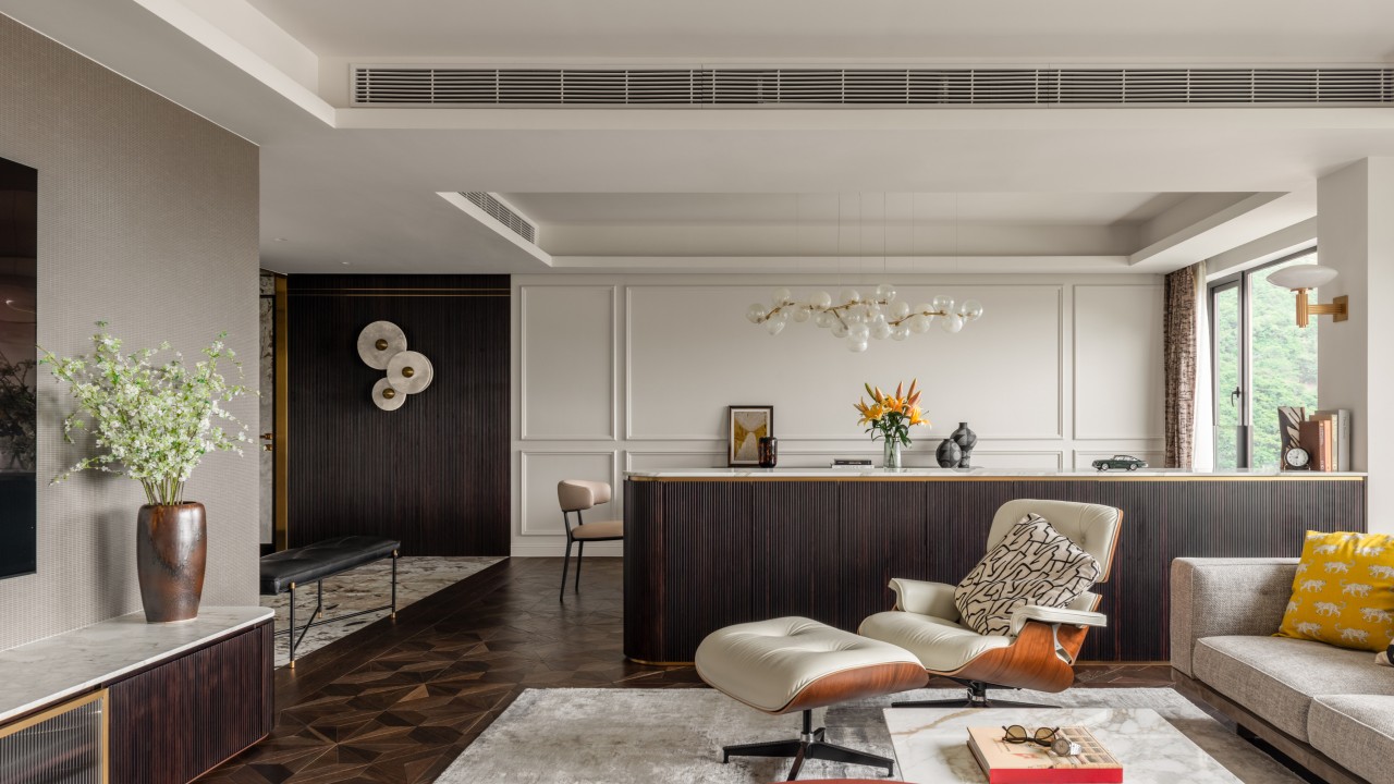A 2,800 sq ft flat in Hong Kong where a family of three have room to be themselves