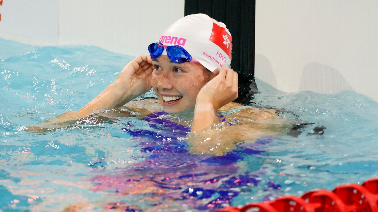 ‘Age is not a limit’ for swimmer Haughey who is enjoying senior role in Hong Kong team