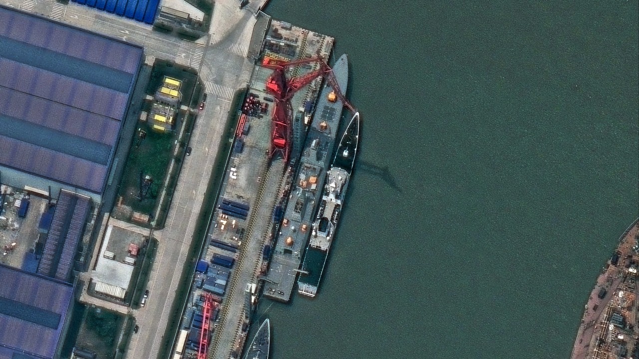 Satellite images show 50 per cent boost to China’s Type 054B missile capacity