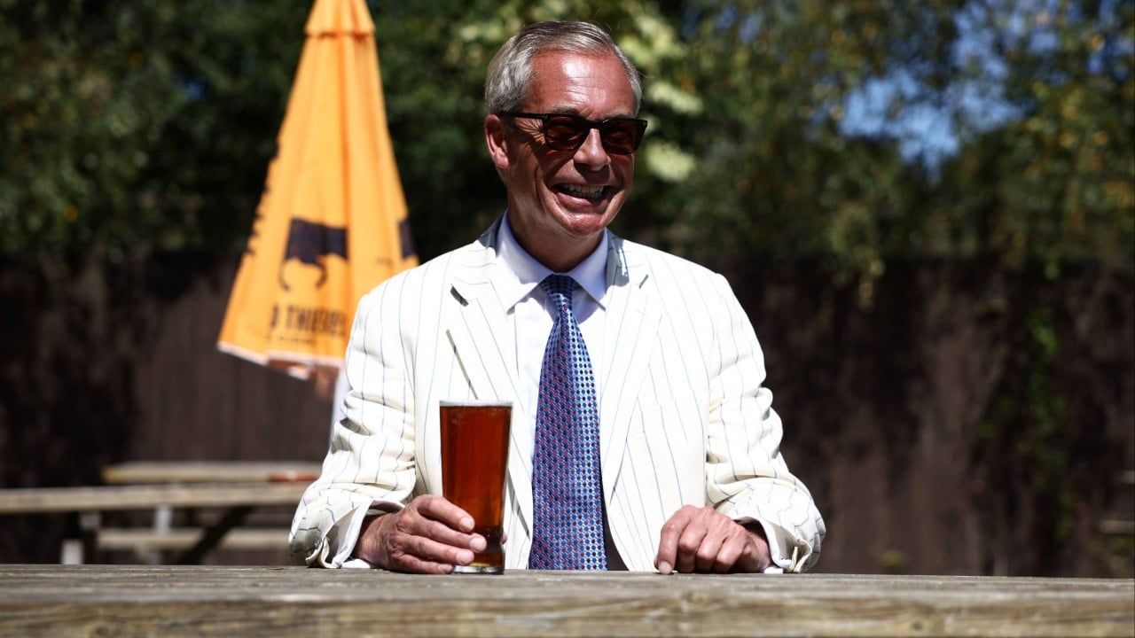 UK’s Nigel Farage regains parliamentary seat, fights off Binface challenge
