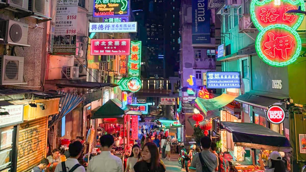 Actor Henry Cavill draws crowds as neon-lit set evokes memories of old Hong Kong
