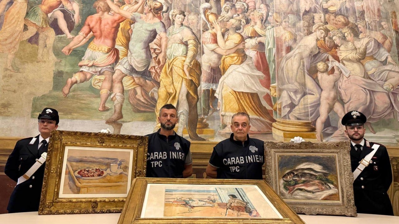 Italian police recover stolen Renoir, Cezanne and Matisse artworks worth millions