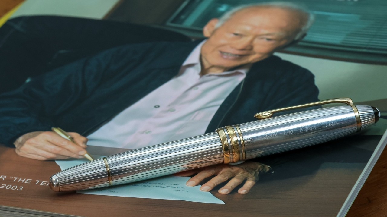 Lee Kuan Yew’s Montblanc pen sells for US$360,000 in Singapore auction