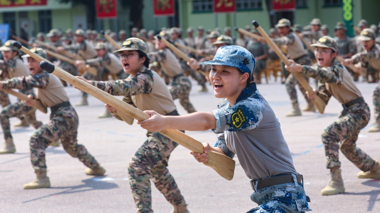 500 PLA summer camp cadets battle heat as they step out of their comfort zone