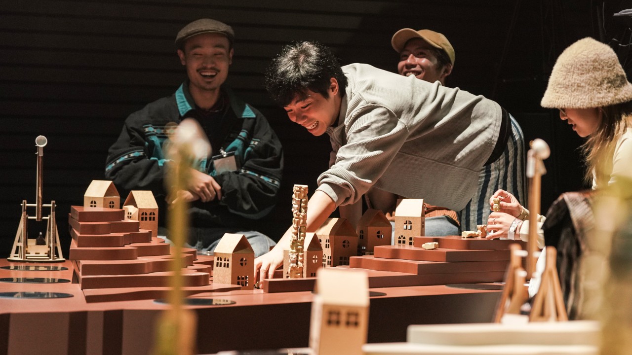 In this ‘board game theatre’ project in Hong Kong, the audience are players