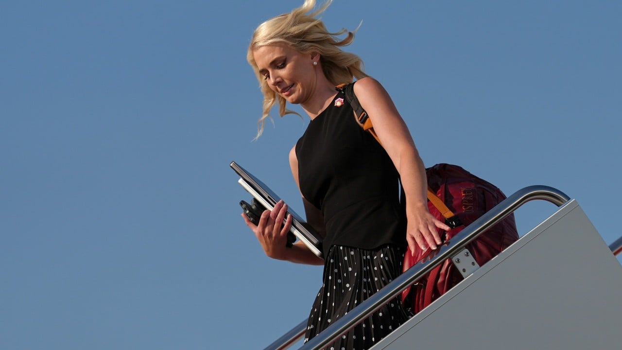 Natalie Harp, Trump’s ‘human printer’, in the spotlight after decoy plane incident