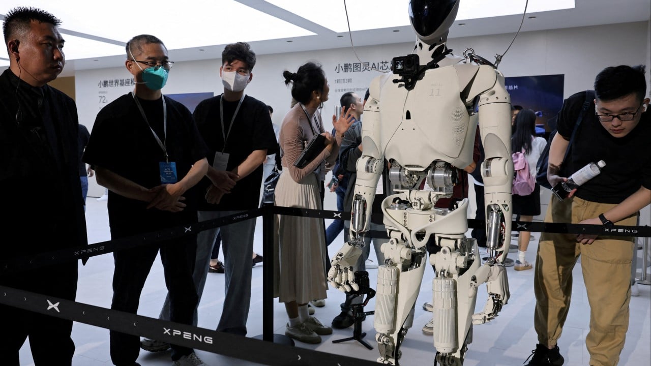 EV maker Xpeng set to challenge Tesla in embodied AI after robotics unit raises US$900m