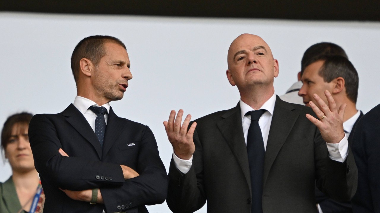 Uefa chief Ceferin rules out Fifa presidency bid but claims Infantino could face challenger