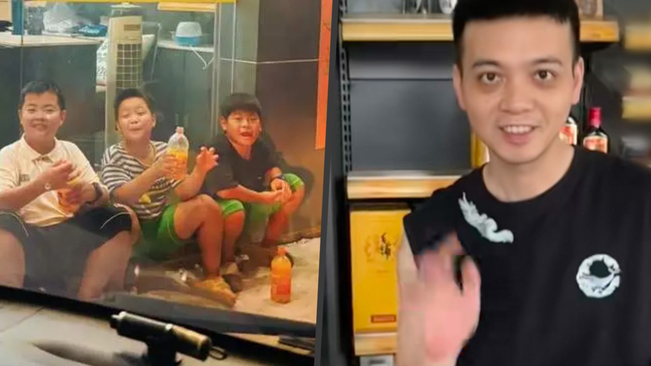 ‘Hang in there’: Chinese boys offer US$1.5 to struggling store owner, sparking wave of support