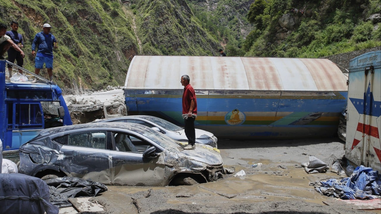 Flash flood in Nepal washes away villages, power projects near Tibet border