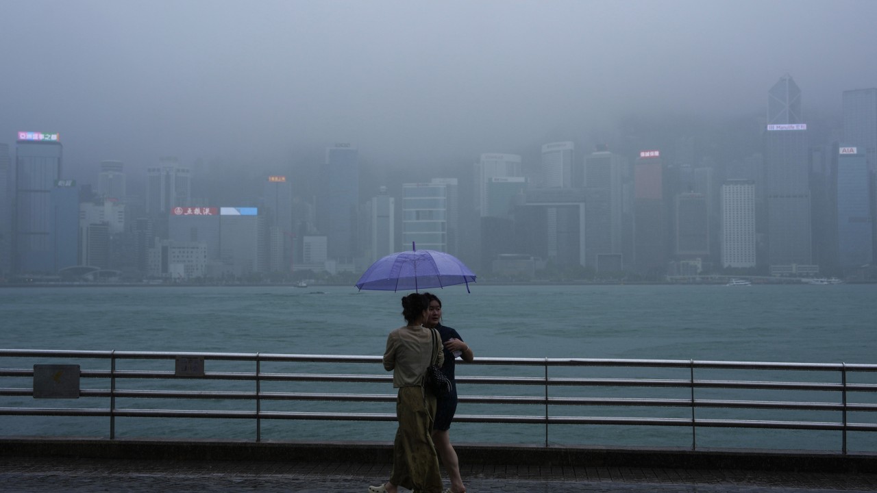 Hong Kong downgrades red rainstorm warning to amber, afternoon school to proceed