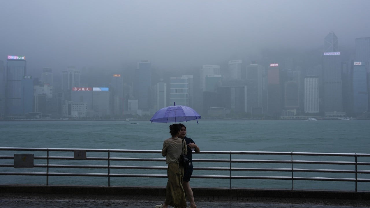 Hong Kong downgrades red rainstorm warning to amber, afternoon school to proceed