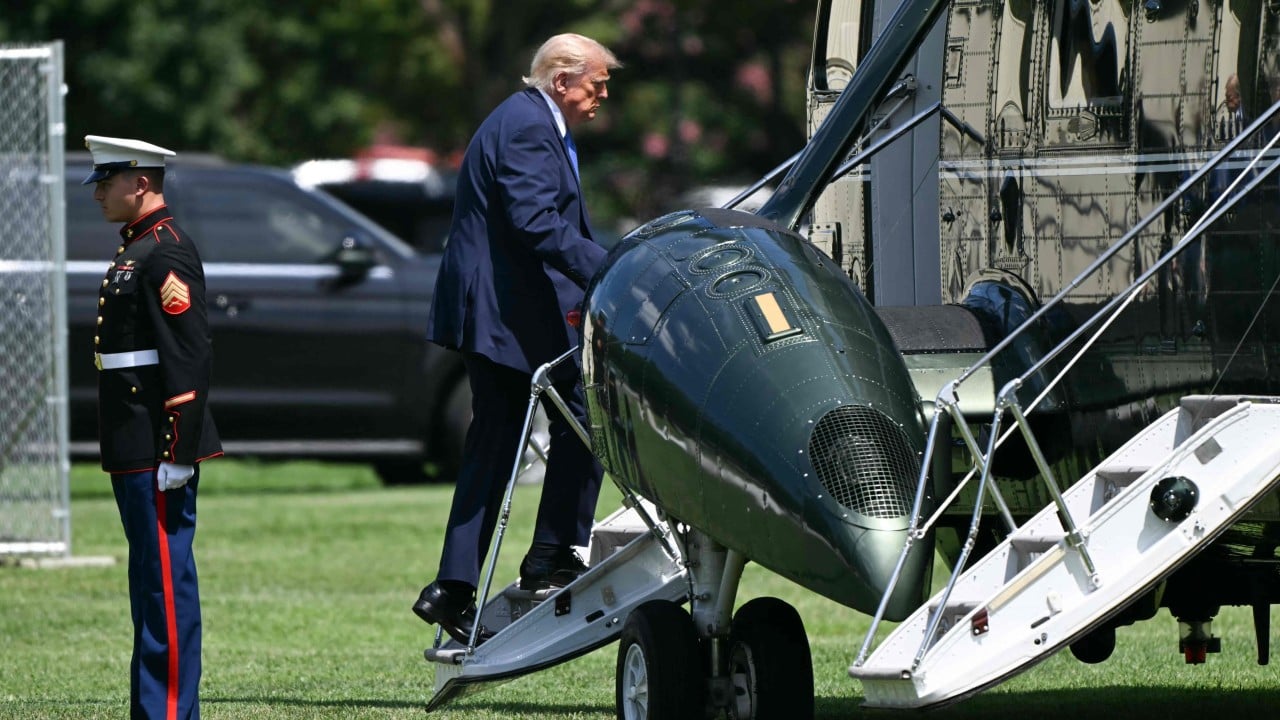 White House construction cited in Trump helicopter close call with airliner