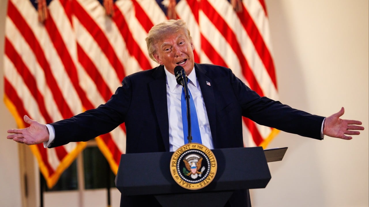 Amid war with Iran, Trump muses renaming Hormuz as ‘Trump Strait’