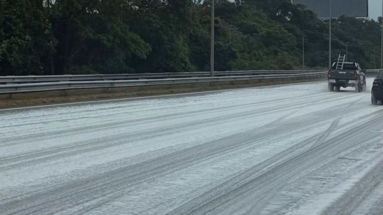 Snow in Malaysia? Viral highway fun dampened by soapy truth