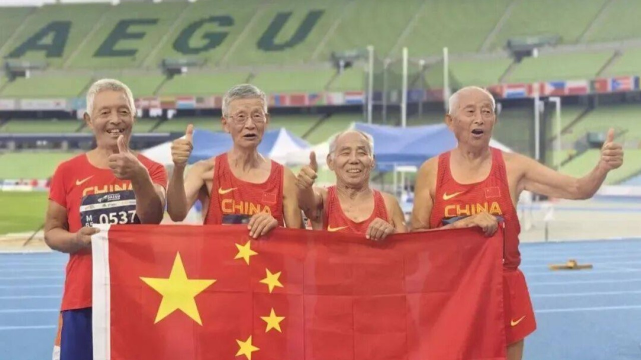 Mastering the game: 2 Chinese senior statesmen steal show at World Masters Athletics meet