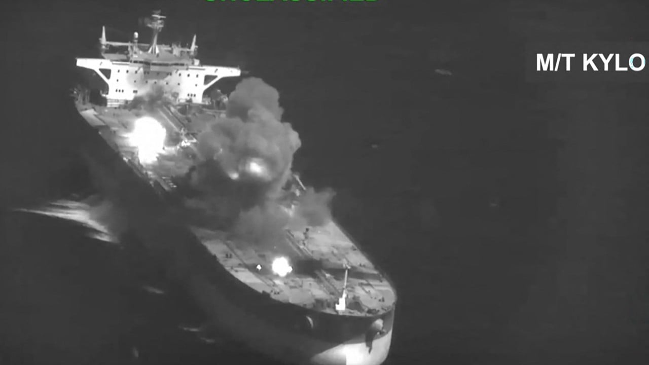 Iran attacks naval drone near Hormuz after US strikes 3 oil tankers