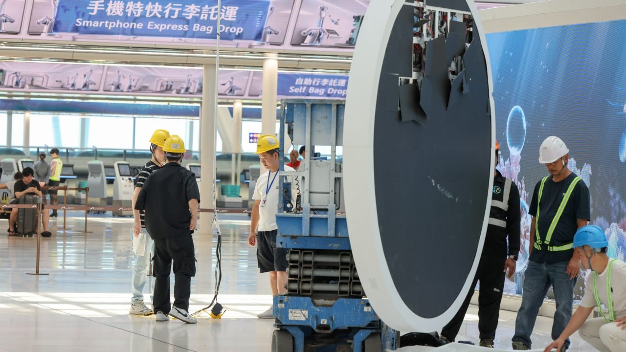 Dangling airport display back on after extra cables added, motion disabled