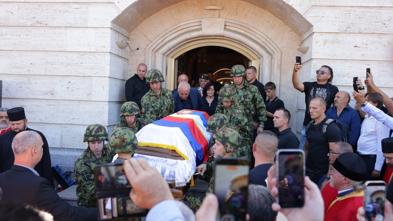 War criminal Mladic buried with military honours in Serbia despite EU warnings