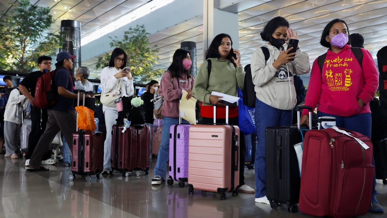 Hong Kong families hit as volcanic ash strands up to 200 helpers in Indonesia