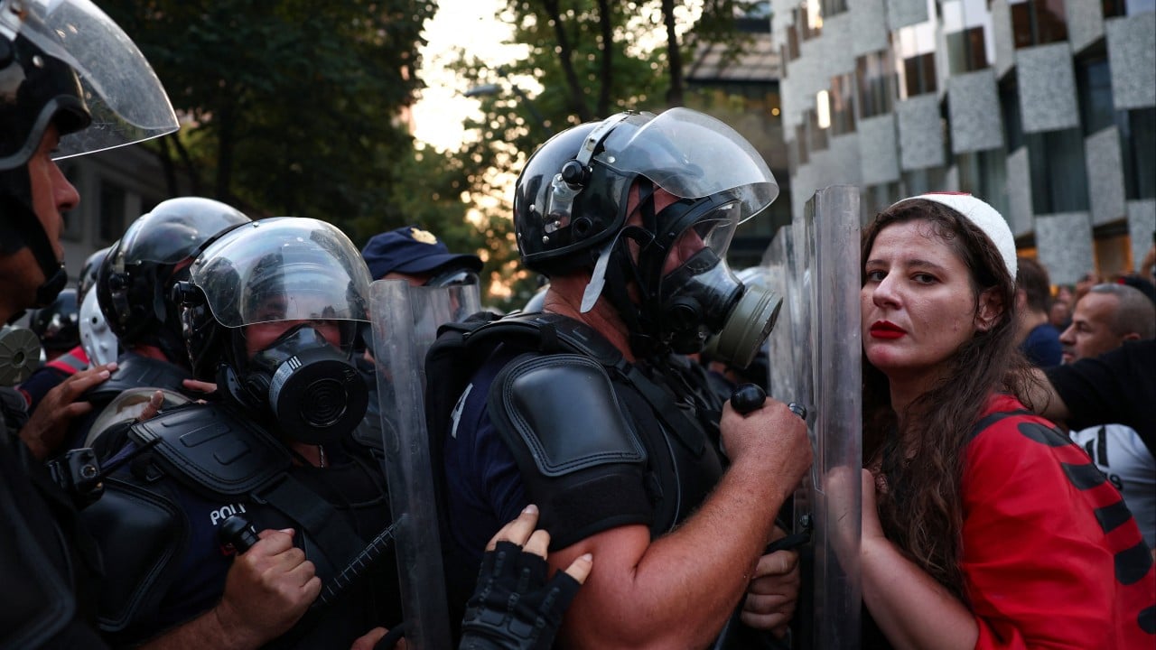 Albania protests against Trump-linked development turn violent after 100th day